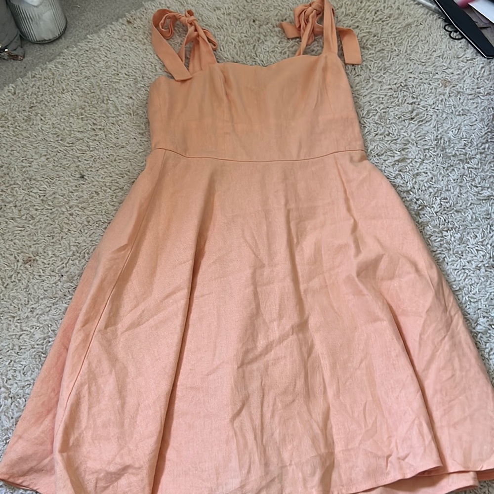 Orange dress